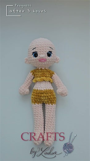 Mermaid Amigurumi Step by Step