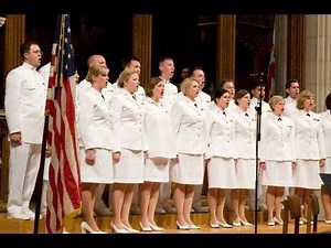Navy Band Sea Chanters sing patriotic music