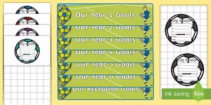 Our Class Goals Display Pack