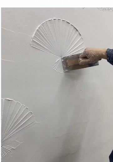 Plaster Microcement application Wall decorations Paint manufacturing 🎨 🎨🖌️#painting #painters #fyp #paint #paintingart