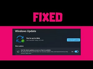 How to FIX Windows UPDATE SERVICE Missing from Windows 11 - EASY FIX!