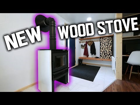 DIY Mobile Home Wood Stove Install