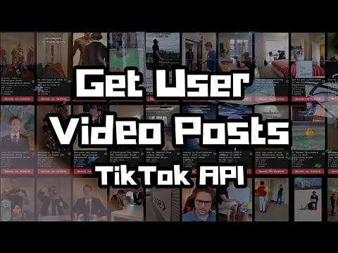 How to get Users Video Posts with the TikTok API