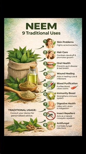 Neem: 9 Traditional Uses for Skin, Hair, Immunity & Health
