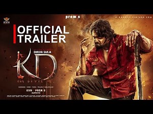 KGF Level Action? 😱 KD – The Devil Trailer Review | Dhruva Sarja