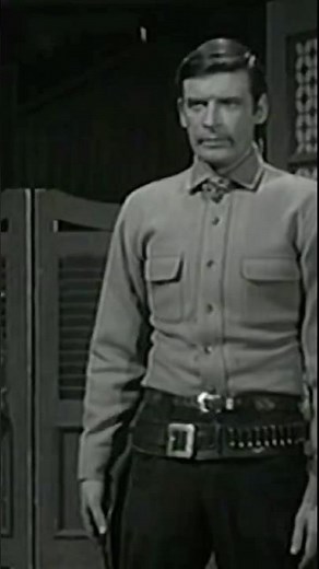 Peter Breck’s Lightning-Fast Draw in Black Saddle | Classic Western Gunslinger Moment!