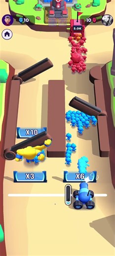 Part - 4 Mob Control Gameplay 🔥 Biggest Army Rush Ever! #shorts