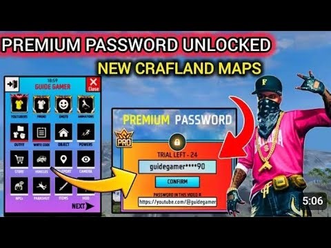All in one map ka premium password free fire kahani content
