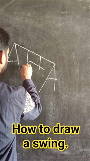 How to draw a swing step by step. #howto #draw #swing #tutorial #easy #learn #art #drawing