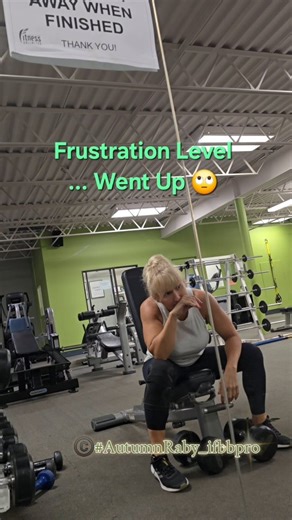 Autumn Raby on Instagram: ""Frustrated because it seems like you are going backwards? 🤦‍♀️ Don't let it get you down. Just keep getting back up and keep pushing through the obstacles in life." 🦋 I've been learning, sometimes the hard way, that I can only push myself so hard. I seem to injure myself more often now.🤷‍♀️ That means I have to take time off. I have to ease back into training again. I need to be more careful and less stubborn 😣 especially in the gym. Slow and steady. There's a rea