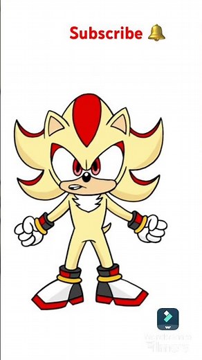 How To Draw Super Shadow | Sonic 3 short video