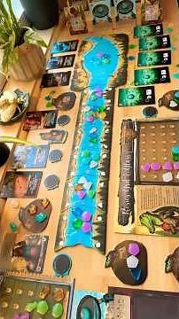 Charming, Colourful and Calculated Fun! 🦦🏞️🌿☺️ #boardgames #tabletopgaming #familygames