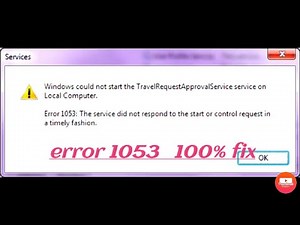 error 1053 the service did not respond to the start or control request in a timely fashion 100% fix