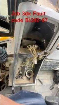 Jcb 3dx code B1242-87 code problem | #jcb #engineer