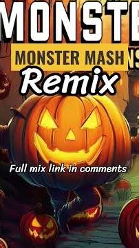 Monster Mash - Party Mix by Bobby Boris Pickett #halloween #monster #scary #halloweenparty