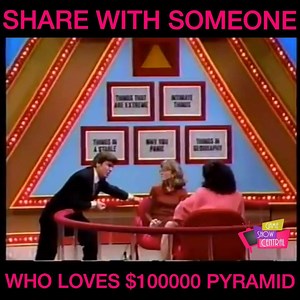 Check out this devastating loss on The $100000 Pyramid. | Game Show Central