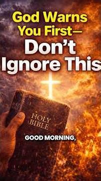 God Always Warns Before Judgment How God Protects the Innocent: Powerful Prayer & Message 1