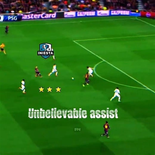 INIESTA BROKE PSG! 😱🪄 #Shorts