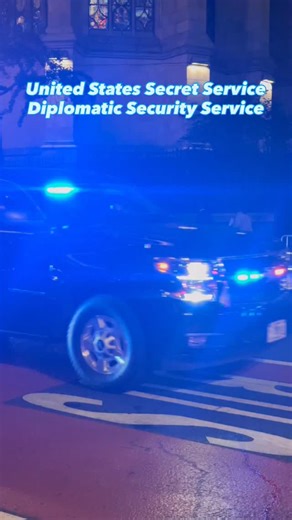 Armored Chevrolet Suburban 3500HDs from the United States Secret Service and Diplomatic Security Service weave their way through Manhattan traffic during the United Nations General Assembly in New York City in September 2025. | Northern Virginia Police Cars