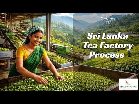 “Sri Lanka Tea Factory Process | Nuwara Eliya Tea Plantation Experience” #lankatourhost #ceylontea