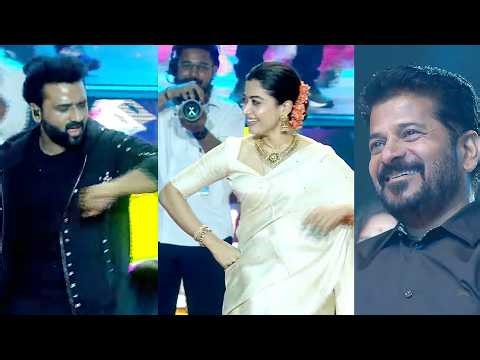DSP Superb Dance With Rashmika Mandanna @ Telangana Gaddar Film Awards 2025 | Daily Culture