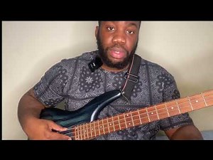 Sebene bass guitar tutorial