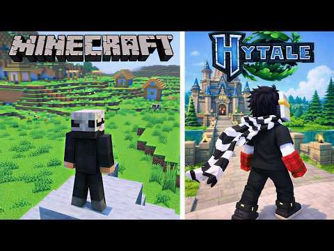 Minecraft Vs Hytale | In Hindi | #hytale #minecraft