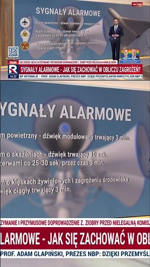 Alarm signals. What should you know and how should you behave?