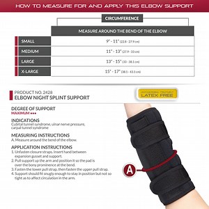 2428 / ELBOW NIGHT SPLINT SUPPORT