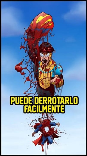 Invincible podría derrotar fácilmente a Superman | Invincible #invincible #comics #shorts