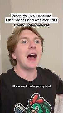 Ordering Food With Uber Eats