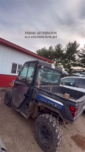 Emily | Your Farmer Friend on Instagram: "pretty much just cleaning + feeding new calves #farmlife #midwestgirl #afternoonroutine"