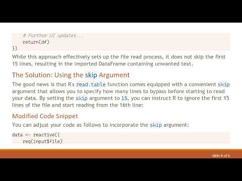 How to Read .txt Files in a Shiny App Ignoring Header Lines