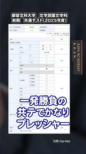 筆記試験なしの国公立大！すごい受験ができる国公立！！都留文科大の推薦型！ #shorts