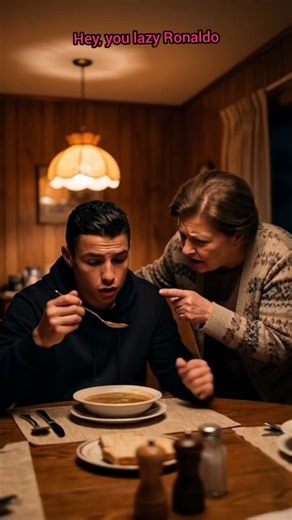 Ronaldo Brings a Panda for Mom 🐼