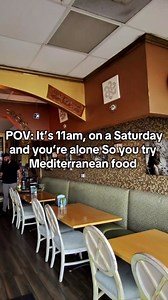 Tried turkish food for the first time at Turkish Tazza in Tampa! #pov #mukbang #vlog #solo #asmr #alone | Itsgabrielrivera