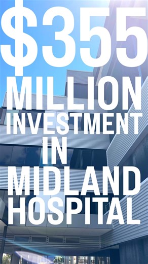 Today, we announced the biggest hospital build in WA's history. It includes three new projects, and they will massively boost our hospital capacity: 🧑‍⚕️ Bringing Mt Lawley Private Hospital into public hands, aiming to expand its capacity in 2026. 🏗️ Building a new six-storey block at Royal Perth Hospital, with two floors dedicated to a new emergency department. 🏥 Building a brand new hospital on the existing Peel Health Campus site. That's in addition to the pre-existing $355 million commitm
