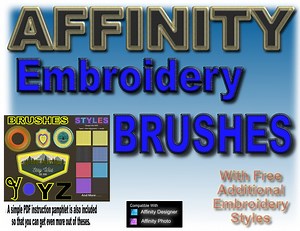Affinity: Embroidery Brushes - Etsy Australia