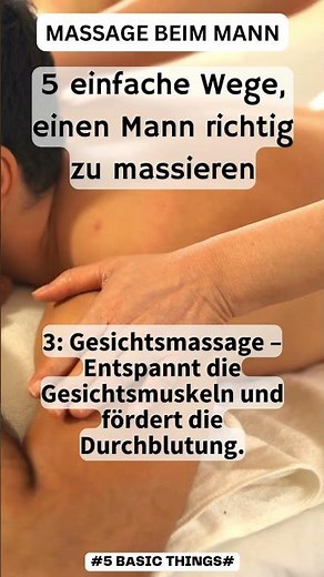 5 einfache Wege, einen Mann richtig zu massieren