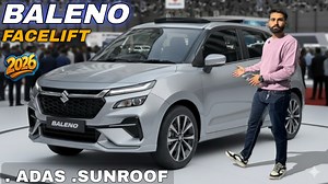 NEW 2026 BALENO FACELIFT IS HERE 🔥- Brezza facelift से पहले आ गया Baleno facelift - ADAS, Sunroof, Wireless Charging & many more Features #MarutiSuzuki #ElectricVehicle #facebookviral #facebookreel #car #cars #FacebookPage #maruti #baleno #brezza | Nick Audience