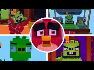 Minecraft x Angry Birds DLC - All Bosses/All Boss Fights + ENDING (PC, Xbox, PS4, Nintendo, Mobile)