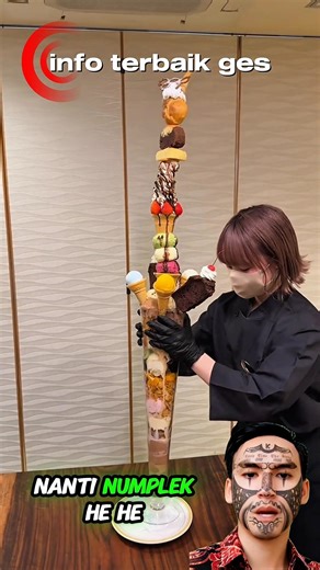 Es Krim Tertinggi Di dunia kah?? 😅
