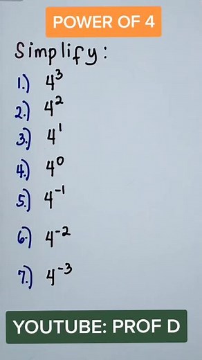 Simplify Quotient of Power Examples