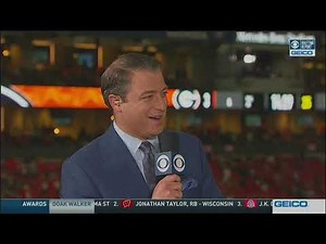 CBS Geico Halftime Report 2019 SEC Championship #4 UGA vs #2 LSU