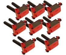 MSD Challenger Blaster Coil Packs; Red 82558 (08-23 V8 HEMI Challenger) - Free Shipping