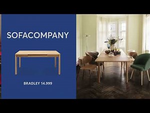 NO: Spisebord i dansk design med 10 års garanti