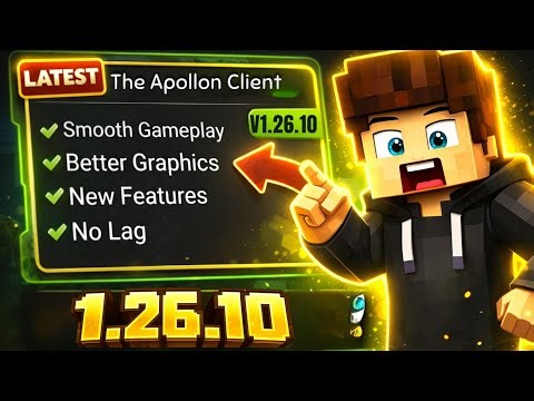 The *BEST* MOD MENU HACK CLIENT FOR MCPE 1.26.10 🔥
