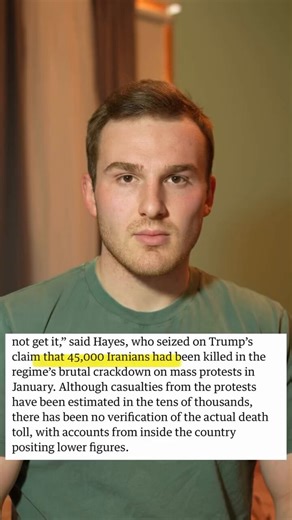 The entire narrative for the Iran war was built on lies. 45,000 civilians slaughtered was a lie to make ground for this illegal war. The US smuggled guns to fuel unrest. Now they're threatening to bomb water plants and energy grids. This was never about liberating Iranians. It was about advancing Israeli interests at American expense