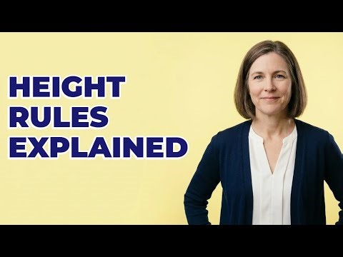 How To Understand My Building Height Rules?