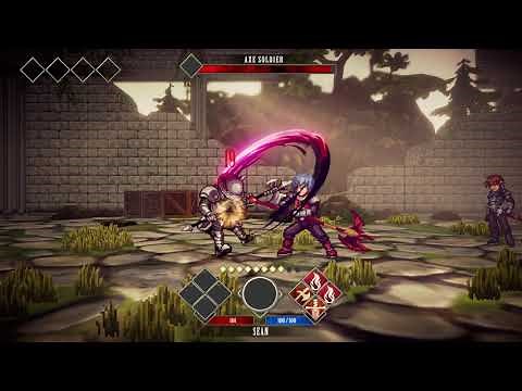 [Unity 2.5d] Turn Based Action Hybrid Battle System (WIP)